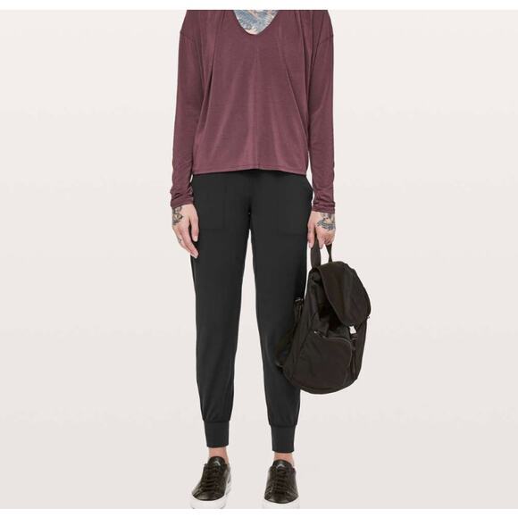 Lululemon Align Jogger 28" Black Womens Size 2 - Picture 1 of 4